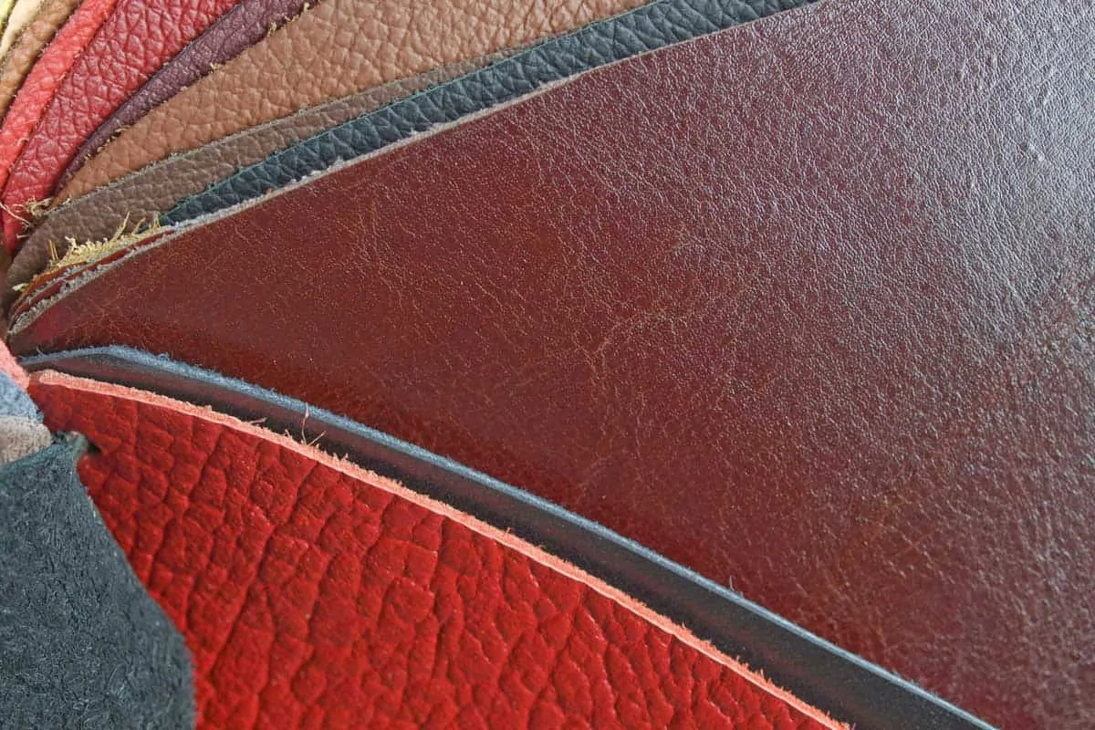 leather samples